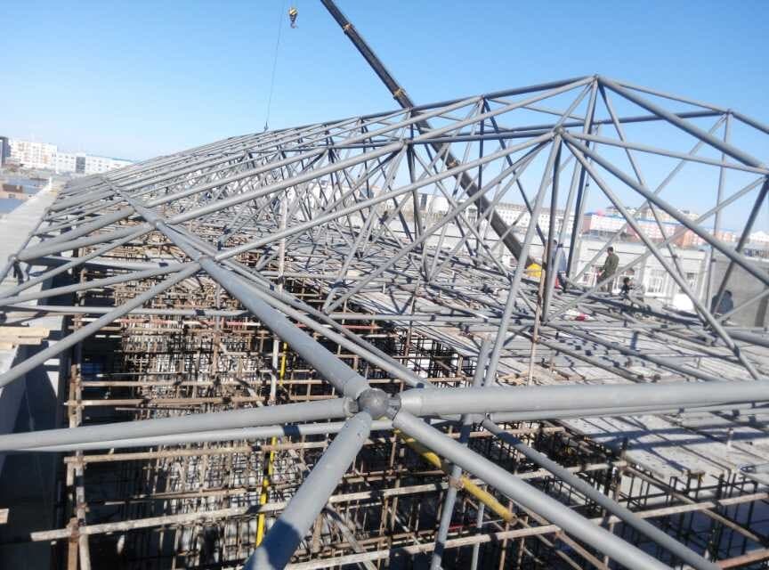 瑞昌商贸城屋顶网架工程