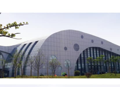 瑞昌会议中心外景网架工程